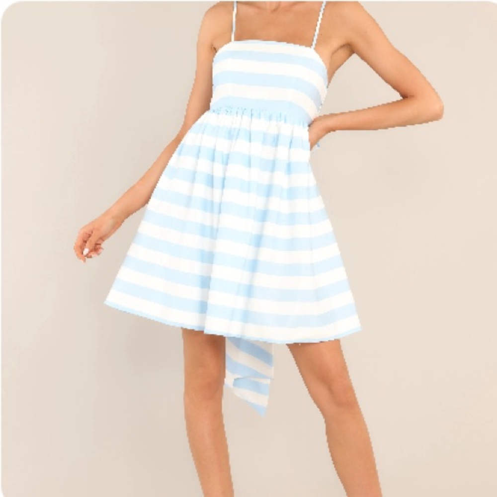 Red Dress Boutique blue & white striped dress